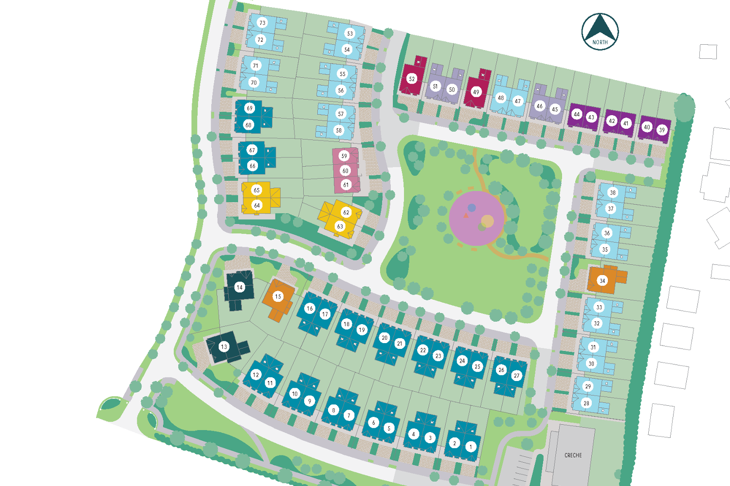 Rose Hill Development Mallow - Site Map